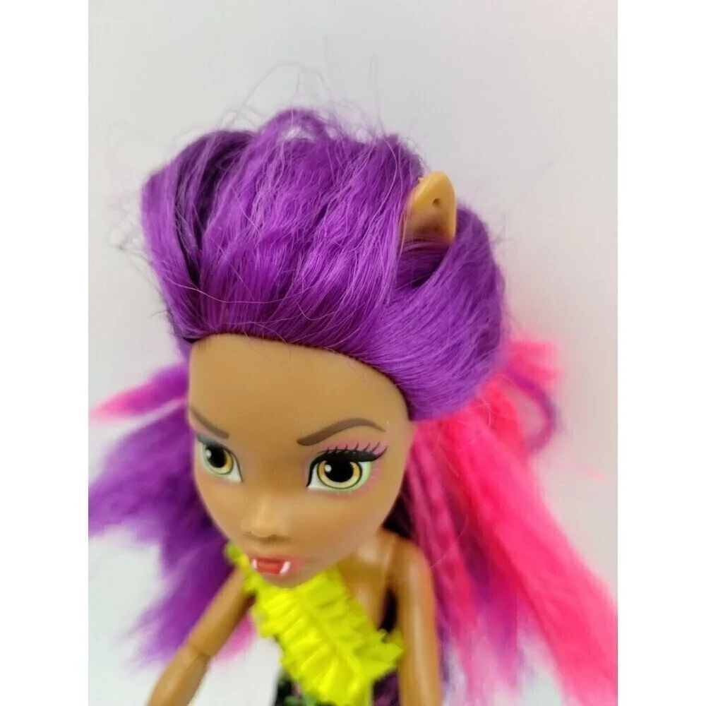 Monster High Doll Monstrous Hair Electrified Clawdeen Wolf With Outfit S…